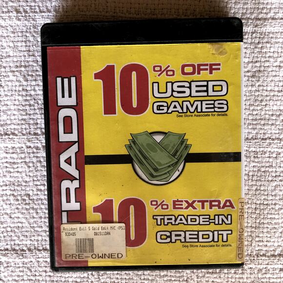 Resident Evil 5 Gold Edition MVC PS3 PlayStation 3 Tested Works Just Disc 2005 - Picture 3 of 4